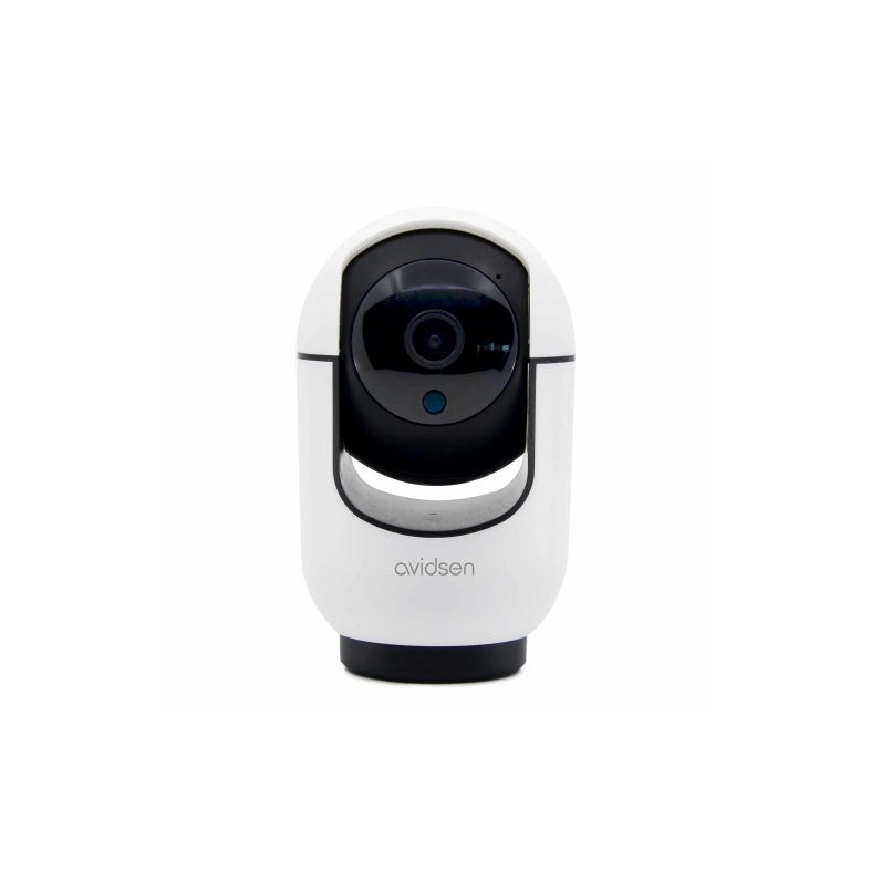AVIDSEN - Motorisierte WLAN-IP-Kamera HomeCam Indoor | 2,5K | 360° | Automatische Nachführung | Zwei-Wege-Audio