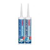 Saratoga - BiancoSan FungHalt Silicone Antimuffa Sanitari | Bagni e Cucine | 10 Anni | Bianco o Trasparente