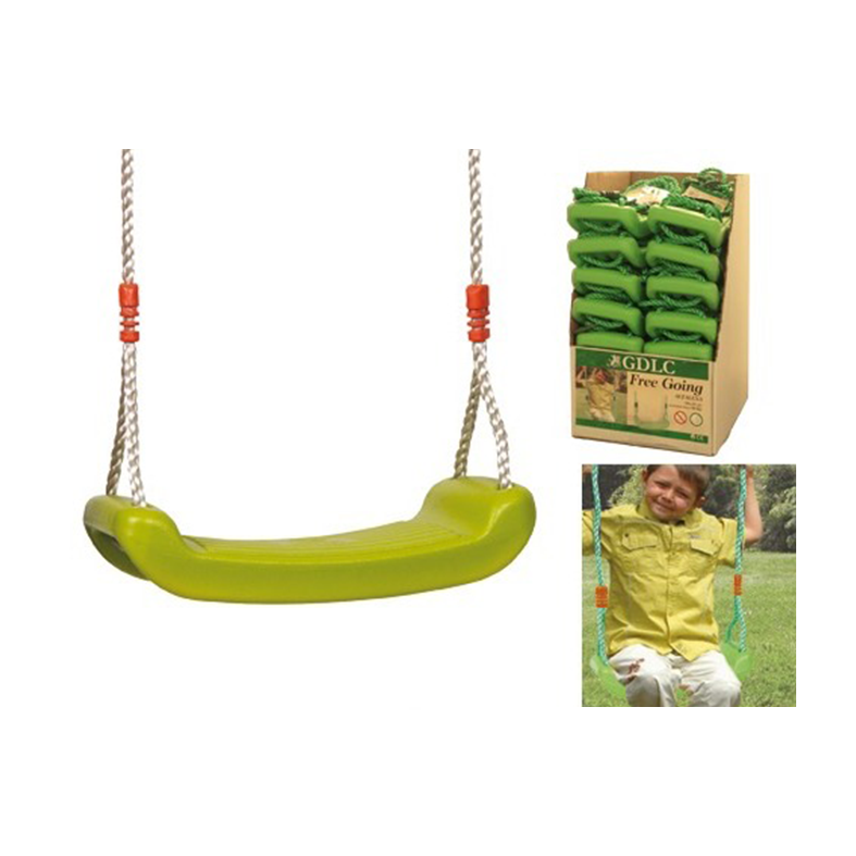 Safety Going - Altalena Free Going | 3-12 Anni | Portata 50kg | Seduta PP | Corde PE | 38x16cm