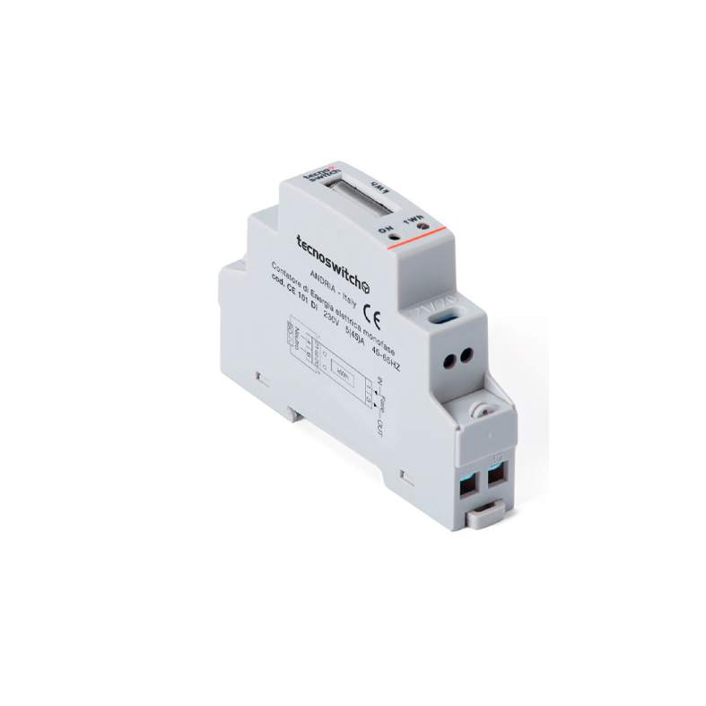 Einphasen-Elektronikzähler, 1 Modul - Tecno Switch