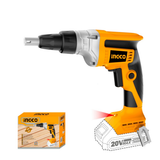 INGCO - Avvitatore per Cartongesso 20V CDSLI2042006 | Solo Corpo | 4200 giri/min | 30 Nm | Attacco 1/4"