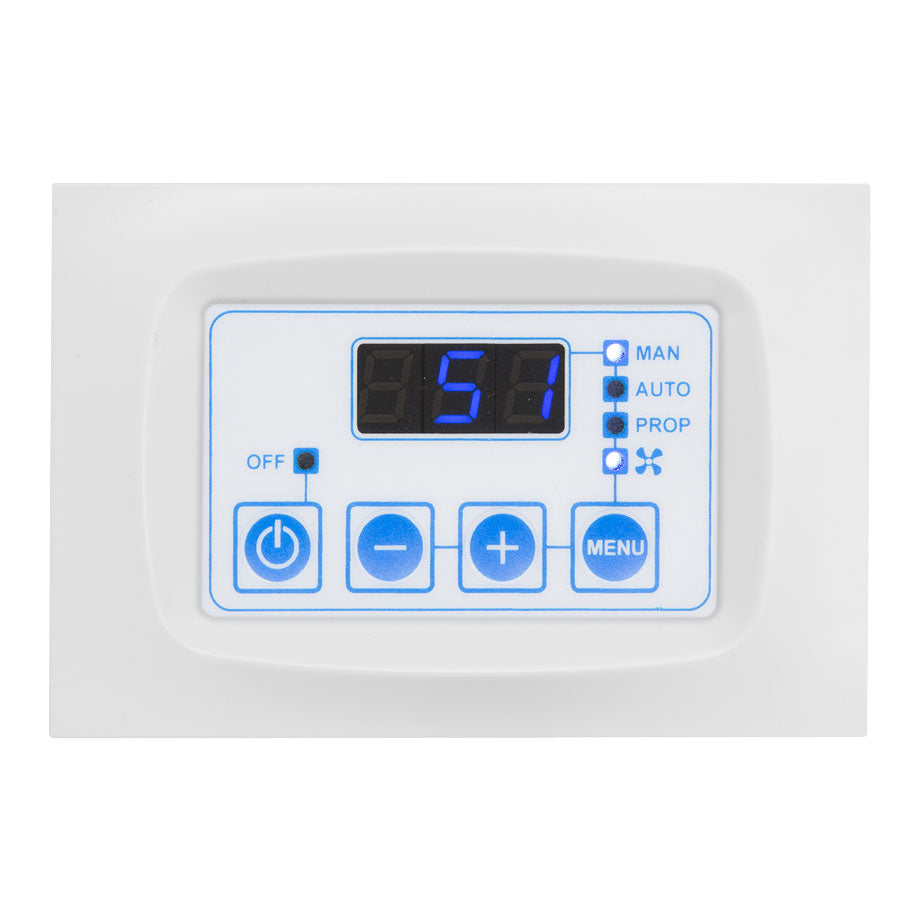 TIEMME - Centrale encastrée FC810 pour cheminées ventilées | Sonde NTC incluse