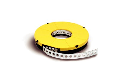 G&B FISSAGGI - Bandella Perforata Zincata Rotolo 10mt | Foro Singolo Ø5mm | Spessore 0,6mm | 12mm o 17mm | Fissaggio Impianti