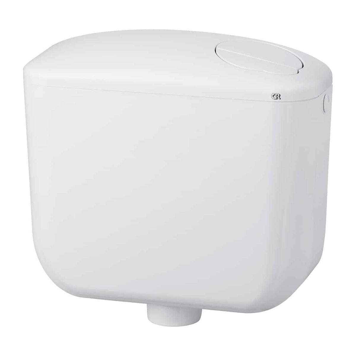 C.R. Sfera 2 1000S2 cassetta WC bianca con doppio tasto di scarico e design arrotondato