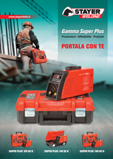STAYER - Saldatrice Inverter 120A Super Plus 120 GE K | Elettrodi | TIG | Valigia | Kit Completo