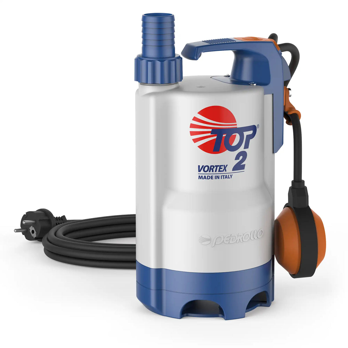 PEDROLLO - Tauchmotorpumpe TOP 2 VORTEX | Schmutzwasserentsorgung | 155 l/min | IP68
