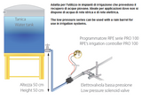 RPE - Elettrovalvola Bassa Pressione NC 1'' F/F | Terza Serie | 24V AC | 0,05-1 bar | Serbatoio e Acqua Piovana