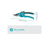 GARDENA - Forbici da Giardino B/S-M 8857-20 | Bypass Ø 22mm | ErgoTec | Apertura Regolabile | Prodotte in Germania | Garanzia 25 Anni