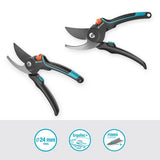 GARDENA - Forbici da Potatura PremiumCut Pro 12251-20 | Bypass Ø 24mm | ErgoTec+ | PowerCoating | Prodotte in Germania | Garanzia 25 Anni