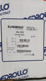 PEDROLLO - Elettropompa Sommergibile VXm 15/35 | Drenaggio Liquami | 1,1kW | 500 l/min | Cavo 10m