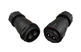 CASTELLARI - Coppia Connettori di Potenza OE600118 | 30A | 2 Pin | 600V | Cavi Abbacchiatori
