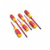 FUMASI - Set 6 Giraviti Isolati 1000V 094060 | IEC 60900 | 3 Taglio + 3 PH | Elettricisti