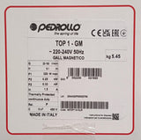 PEDROLLO - Elettropompa Sommergibile Drenaggio TOP1-GM | 0,33HP | 0,25kW | Portata 160 L/min | Prevalenza 6m | Galleggiante Magnetico