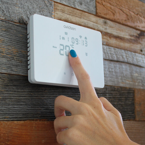 Avidsen Thermostat connecté WI-FI filaire blanc
