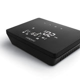 AVIDSEN - Cronotermostato Wi-Fi Filare Nero 127073 | HomeTemp | 230V | Caldaia e Pompa di Calore | Alexa Google
