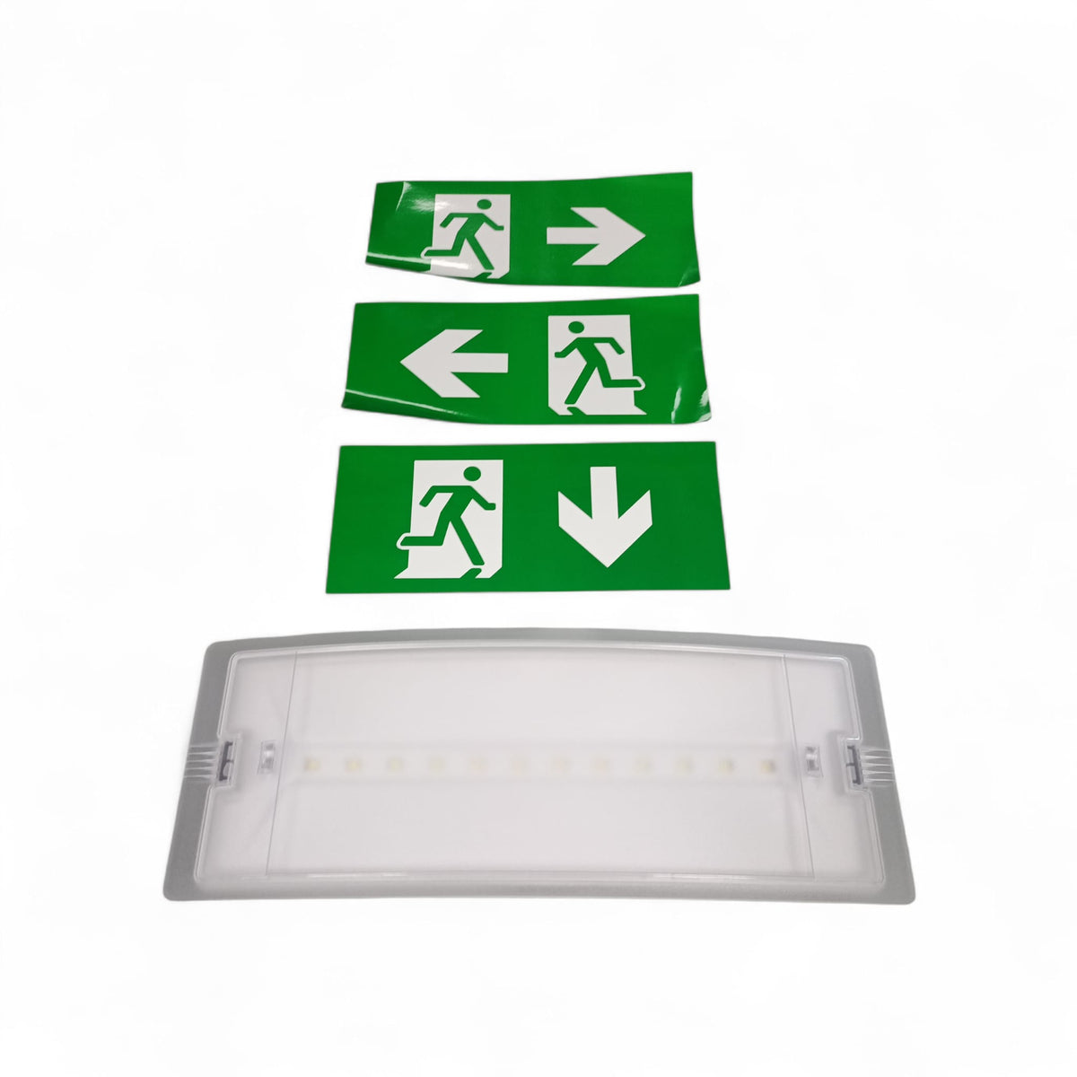 ALCAPOWER Lampada d’emergenza da parete SE+SA LiFePO4 IP65 – 100 lumen