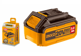 INGCO - Batteria Li-Ion 20V 5,0Ah FBLI2003 | Piattaforma P20S | Indicatore LED | Imballata in Scatola