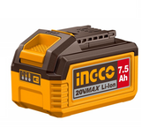 INGCO - Batteria Li-Ion 20V 7,5Ah FBLI2075 | Piattaforma P20S | Indicatore LED | Imballata in Scatola