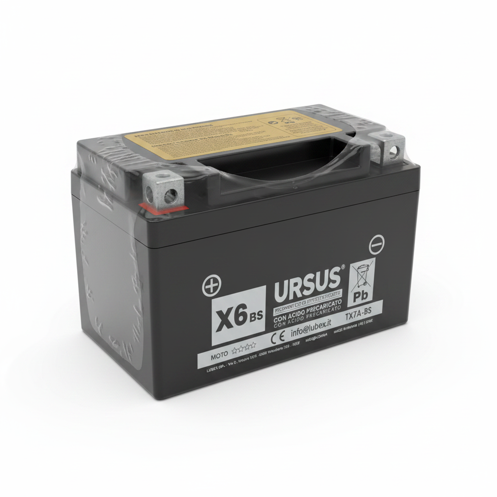 Batteria URSUS X6 BS TX7A-BS 12V 6Ah