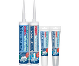 Saratoga - BiancoSan FungHalt Silicone Antimuffa Sanitari | Bagni e Cucine | 10 Anni | Bianco o Trasparente