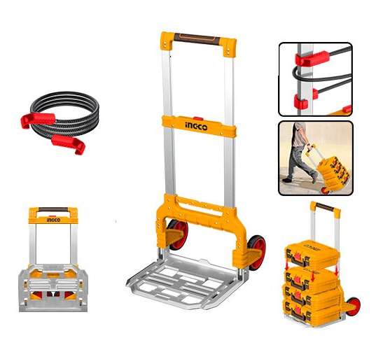 INGCO – 130kg Folding Hand Truck – HHWB61201