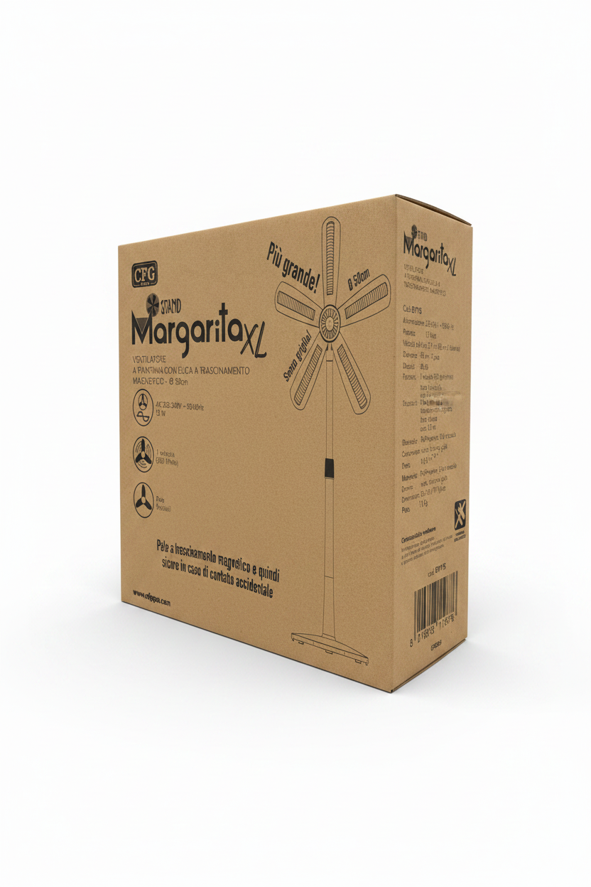 CFG STAND MargaritaXL - Confezione 3/4 con Laterale
