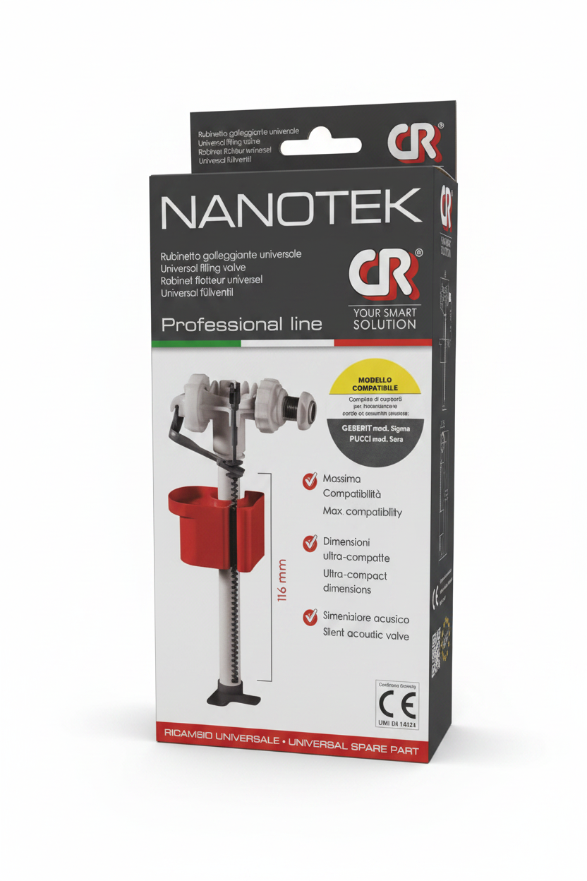 CR NANOTEK - Confezione Professional Line