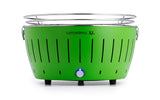 LOTUSGRILL - Barbecue da Tavolo XL | Carbonella Senza Fumo | Griglia Ø40,5cm | 6,5 kg | USB