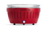 LOTUSGRILL - Barbecue da Tavolo XL | Carbonella Senza Fumo | Griglia Ø40,5cm | 6,5 kg | USB