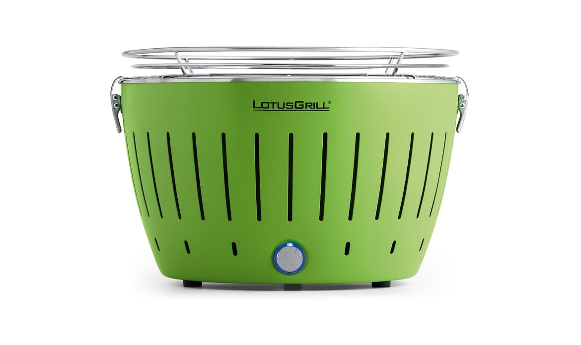 LOTUSGRILL - Barbecue da Tavolo CLASSIC | Carbonella Senza Fumo | Griglia Ø32cm | 3,7 kg | USB