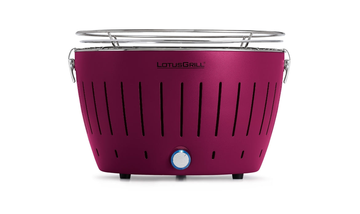LOTUSGRILL - Barbecue da Tavolo CLASSIC | Carbonella Senza Fumo | Griglia Ø32cm | 3,7 kg | USB