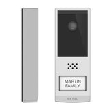 EXTEL - Videocitofono Wi-Fi Senza Fili Wave 2 | Portata 350m | Schermo 3,5" | Visione Notturna | App Mobile