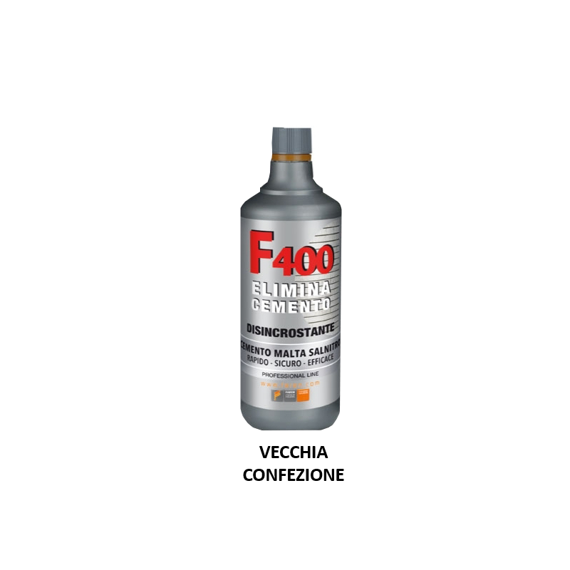 FAREN - Disincrostante Acido Concentrato F400 | Elimina Cemento Malta Calcare | Multisuperficie