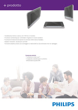 PHILIPS - WelcomeEye Monitor Pro 531024 | Zusätzlicher Videotürsprechanlagen-Monitor | 7" Widescreen | 800x480 | 2 Drähte