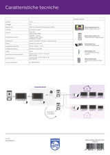 PHILIPS - WelcomeEye Monitor Pro 531024 | Zusätzlicher Videotürsprechanlagen-Monitor | 7" Widescreen | 800x480 | 2 Drähte