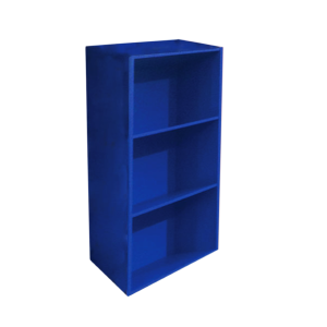 Libreria Componibile Modulare FREE | 3 Ripiani | 42x29x89 cm | MDF Laminato | Impilabile