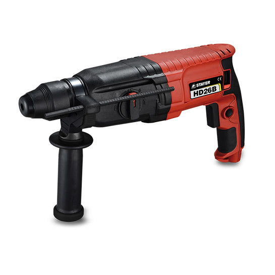 STAYER Bohrhammer HD 26 BK | 800W | SDS-Plus | 3 Funktionen | 2,8J