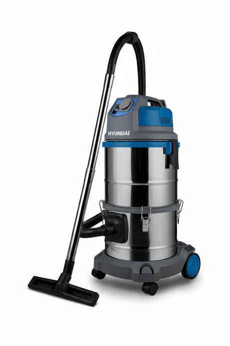 HYUNDAI Aspiratore Solidi/Liquidi - Serbatoio Inox