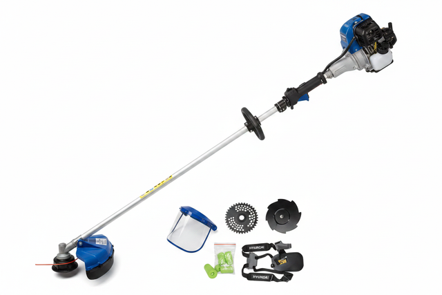 HYUNDAI Decespugliatore 31cc - Kit Completo con Accessori
