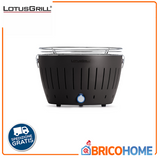 LOTUSGRILL - Barbecue da Tavolo CLASSIC | Carbonella Senza Fumo | Griglia Ø32cm | 3,7 kg | USB