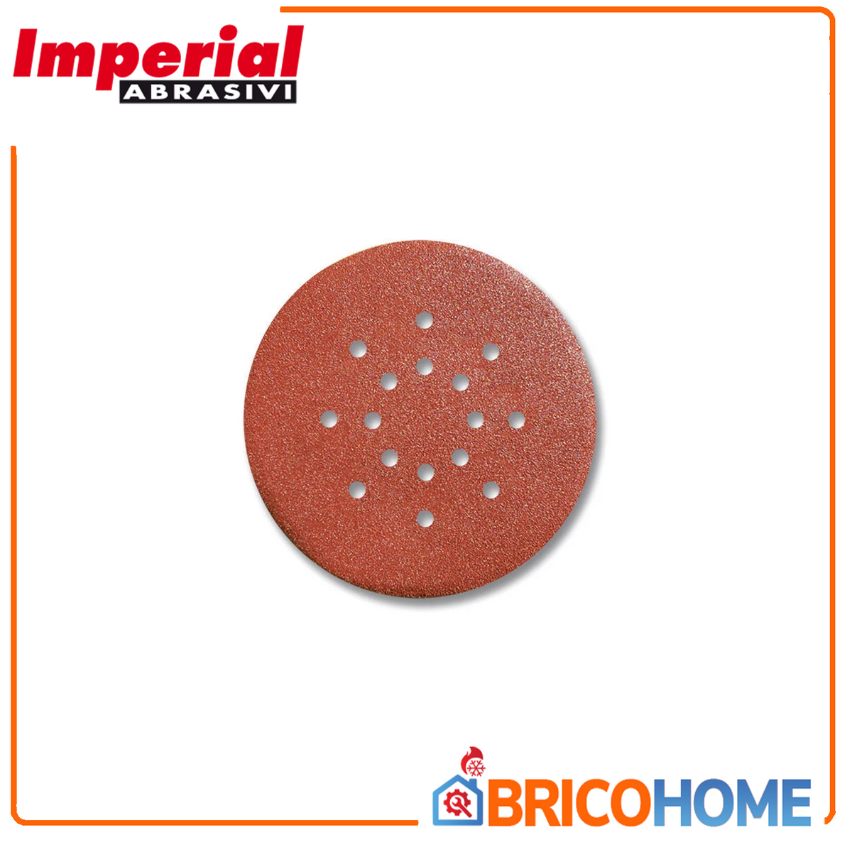 IMPERIAL - Schleifscheibe Klett Wand- und Deckenschleifer E28VF | 225mm | 16-Loch | Körnung P60-P220