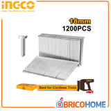 INGCO - Chiodi per Calcestruzzo ANA12018 | 18mm | Testa 6,4x2,2mm | 1200 pz | Per CSTLI3805