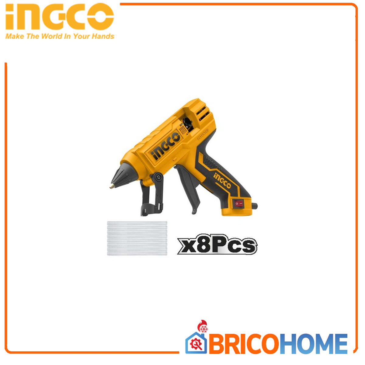 Pistolet à colle chaude 220W - INGCO
