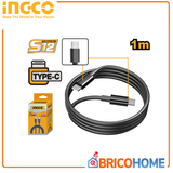 Cavetto di ricarica 1 mt USB TIPO C-C