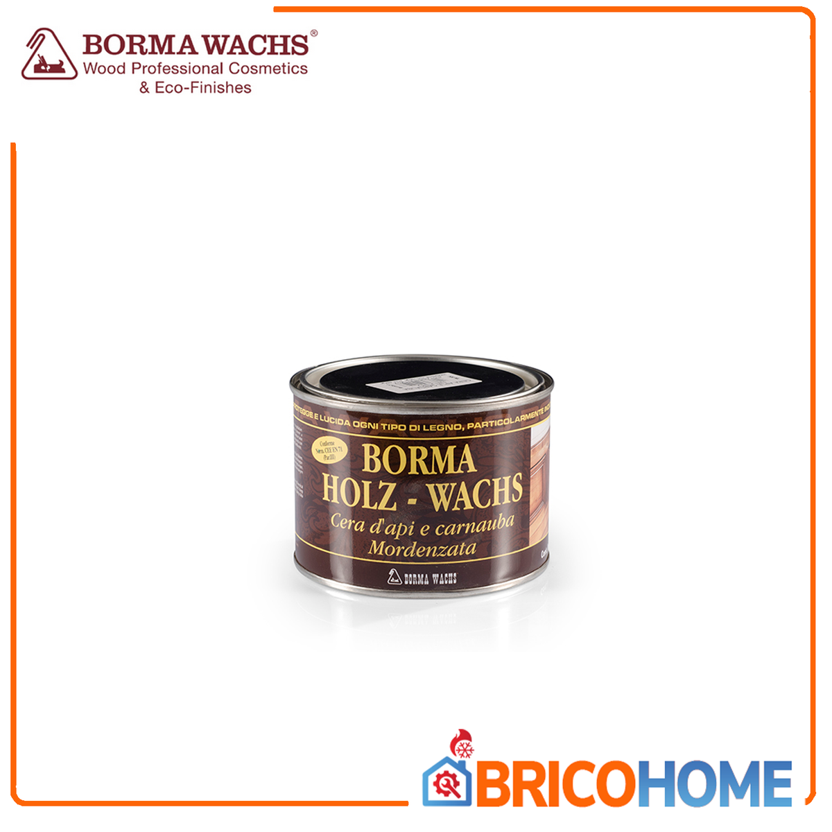 BORMA WACHS - Cera d'Api in Pasta Holzwachs 0120 | 500ml | Neutro | Mobili e Restauro | EN 71-3