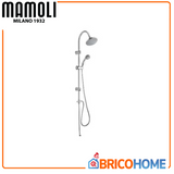 MAMOLI - Colonna Doccia Doppia Erogazione Serie C1 | Soffione 16cm | Doccetta 3 Getti | Finitura Cromo | Made in Italy