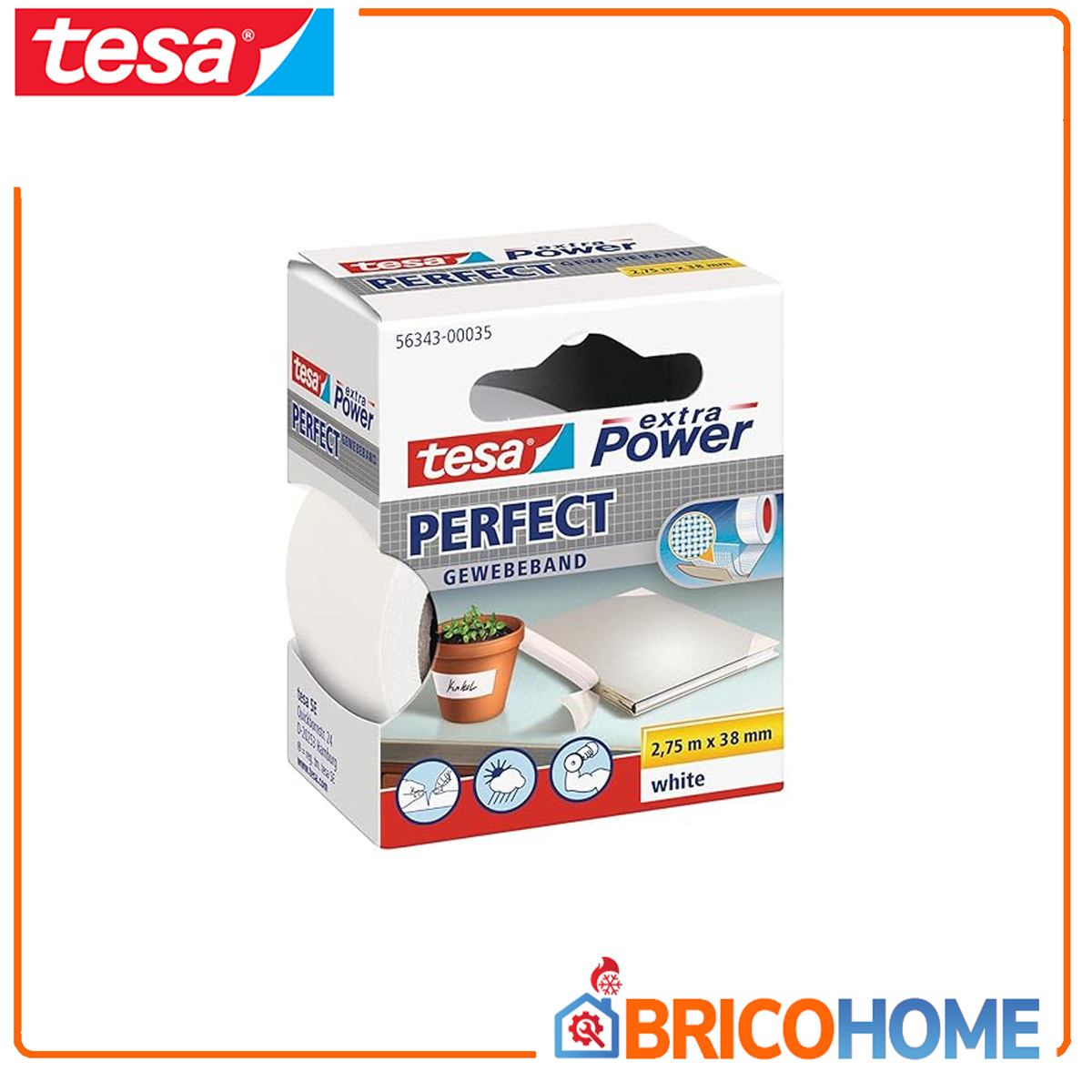Ruban adhésif Extra Power Perfect TESA