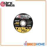 Disco da taglio Twincut Plus inox & acciaio Diametro 115 - Spessore 1,6mm - CONF. 50 pezzi