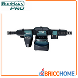 BORMANN Pro - Cintura Portautensili BTB3200 | 12 Tasche | Poliestere 1680D | Impermeabile