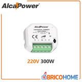Dimmer Smart Wi-Fi da pulsante 220-240V AC 300W - Alcapower
